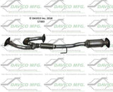 t 2004-2008 Toyota Solara Catalytic Converter 17383 Davico Mfg