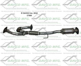 t 2004-2008 Toyota Solara Catalytic Converter 17383 Davico Mfg