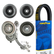 t 2004-2009 Toyota 4Runner Serpentine Belt Drive Component Kit Goodyear 5027 Good Year Belts