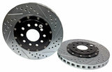 2004-2009 XLR EradiSpeed Plus Disc Brake Rotors Front 2301011 slotted