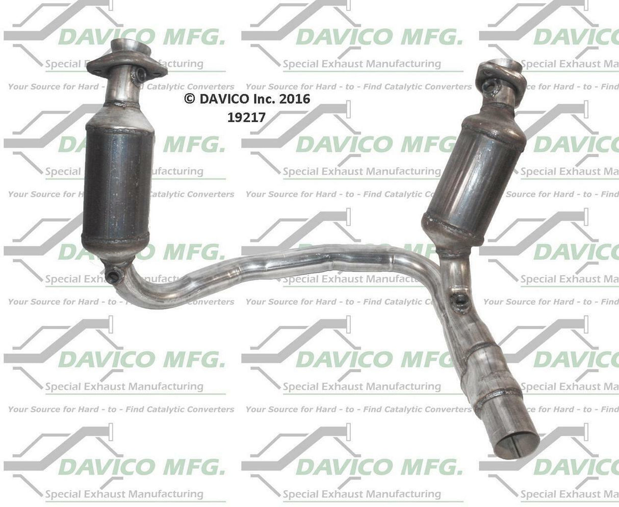 t 2004-2010 Dodge Dakota Catalytic Converter 19217 Davico Mfg
