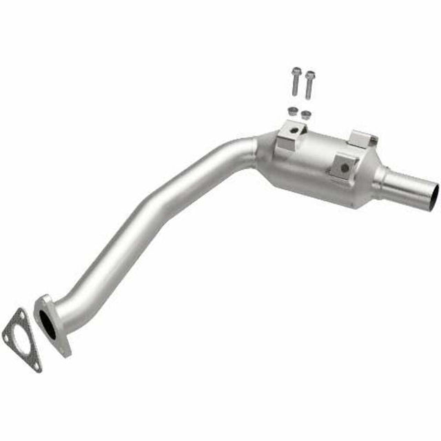 MagnaFlow direct-fit catalytic converter fits 2004 Boxster H6 2.7 2.7 inch inlet/outlet stainless steel CARB compliant 52363