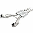 MagnaFlow direct-fit catalytic converter for 2000-2004 Chevy Corvette 5.7L stainless steel CARB compliant OBDII 51460