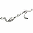 MagnaFlow direct-fit catalytic converter fits 2004 Durango 5.7L passenger side 5.7L passenger side stainless steel CARB compliant 49499