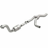 MagnaFlow direct-fit catalytic converter fits 2004 Durango 5.7L passenger side 5.7L passenger side stainless steel CARB compliant 49499