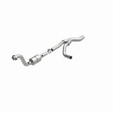 MagnaFlow direct-fit catalytic converter fits 2004 Durango 5.7L passenger side 5.7L passenger side stainless steel CARB compliant 49499