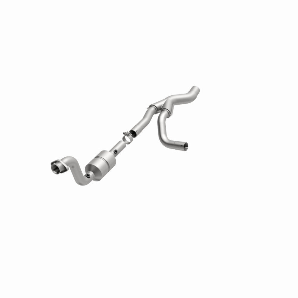 MagnaFlow direct-fit catalytic converter fits 2004 Durango 5.7L passenger side 5.7L passenger side stainless steel CARB compliant 49499