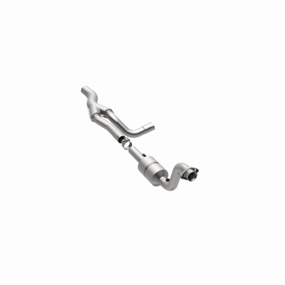 MagnaFlow direct-fit catalytic converter fits 2004 Durango 5.7L passenger side 5.7L passenger side stainless steel CARB compliant 49499