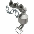 MagnaFlow direct-fit catalytic converter fits 2004-2006 Lexus ES330, 2004-2008 Toyota Solara, and more, this and 2004 Lexus ES330 3.3L stainless steel CARB compliant 5531610