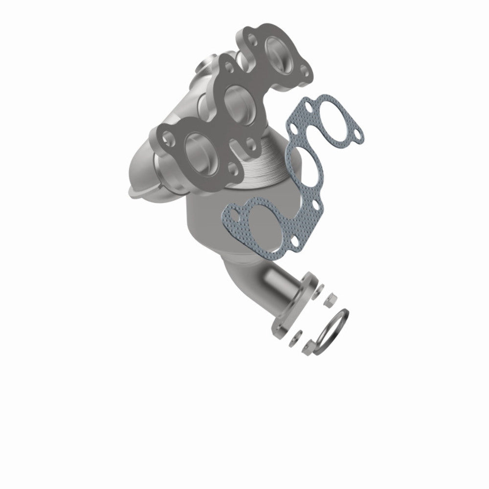 MagnaFlow direct-fit catalytic converter fits 2004-2006 Lexus ES330, 2004-2008 Toyota Solara, and more, this and 2004 Lexus ES330 3.3L stainless steel CARB compliant 5531610