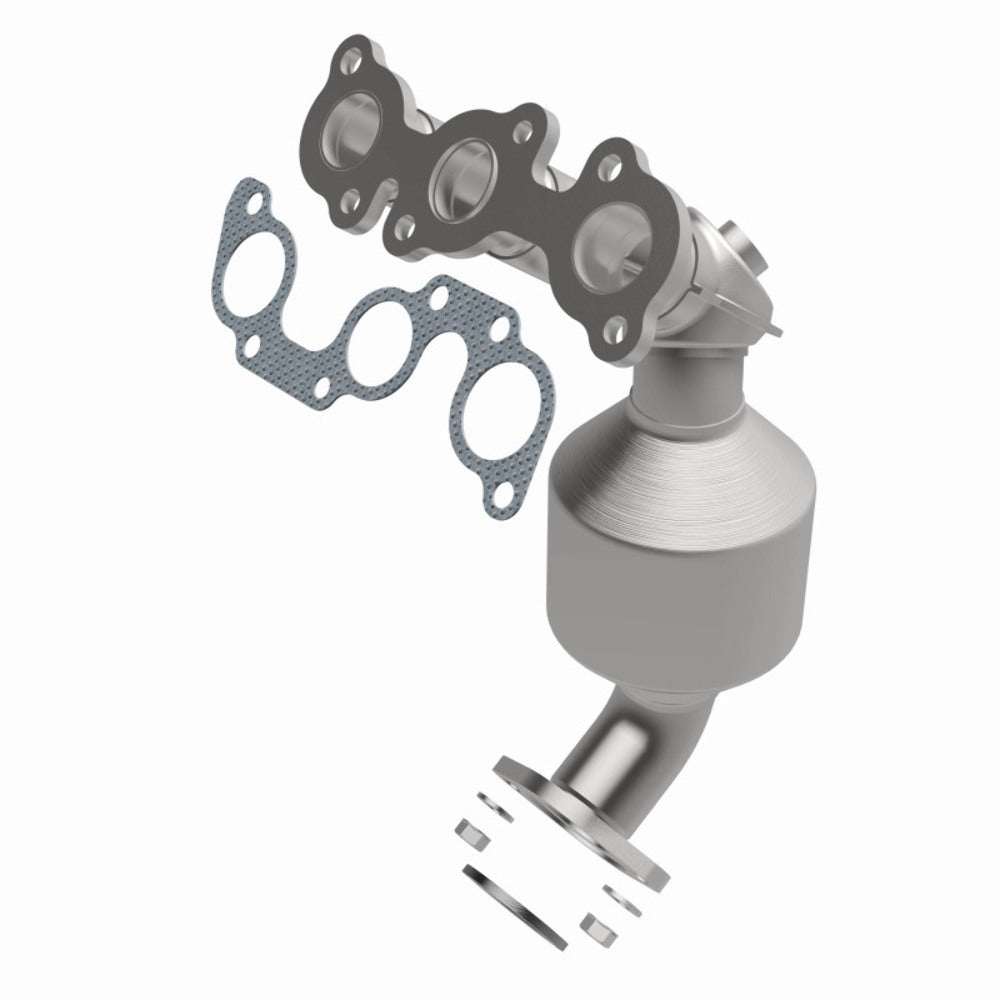 MagnaFlow direct-fit catalytic converter fits 2004-2006 Lexus ES330, 2004-2008 Toyota Solara, and more, this and 2004 Lexus ES330 3.3L stainless steel CARB compliant 5531610