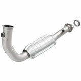 MagnaFlow direct-fit catalytic converter fits 2004 Liberty passenger side front passenger side stainless steel CARB compliant OBDII 49583