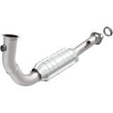 MagnaFlow direct-fit catalytic converter fits 2004 Liberty passenger side front passenger side stainless steel CARB compliant OBDII 49583