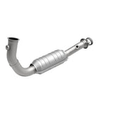 MagnaFlow direct-fit catalytic converter fits 2004 Liberty passenger side front passenger side stainless steel CARB compliant OBDII 49583