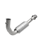 MagnaFlow direct-fit catalytic converter fits 2004 Liberty passenger side front passenger side stainless steel CARB compliant OBDII 49583