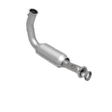 MagnaFlow direct-fit catalytic converter fits 2004 Liberty passenger side frt passenger side stainless steel Federal EPA compliant OBDII 93383