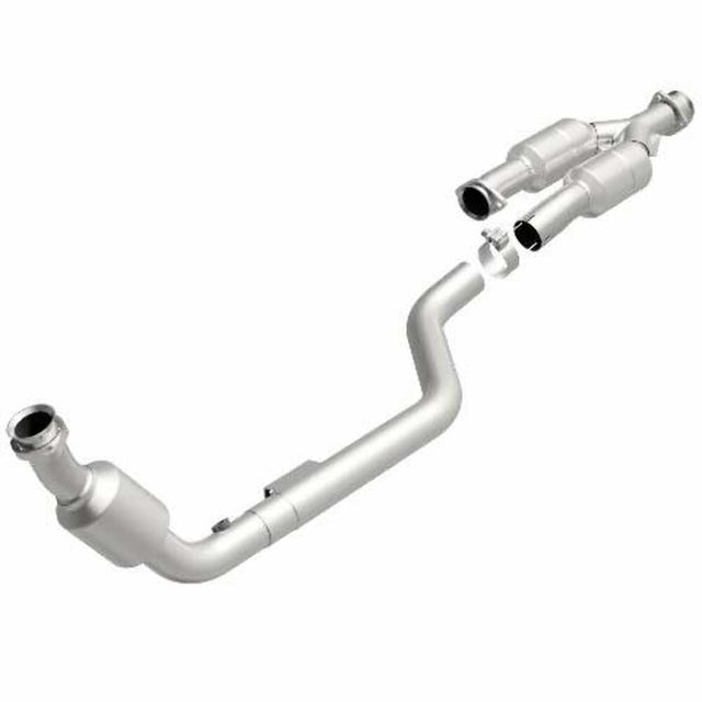 MagnaFlow direct-fit catalytic converter fits 2004 Mercedes-Benz SLK320 driver side stainless steel CARB compliant 454012