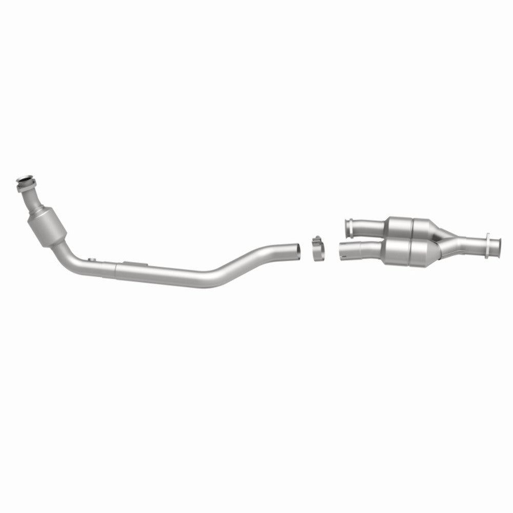 MagnaFlow direct-fit catalytic converter fits 2004 Mercedes-Benz SLK320 driver side stainless steel CARB compliant 454012