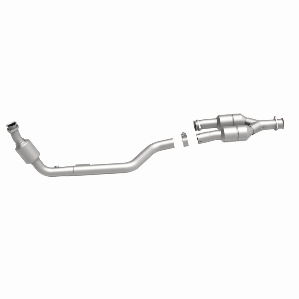MagnaFlow direct-fit catalytic converter fits 2004 Mercedes-Benz SLK320 driver side stainless steel CARB compliant 454012