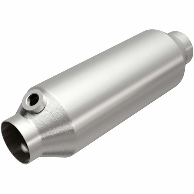 MagnaFlow universal catalytic converter 2.25 inch inlet/outlet stainless steel CARB compliant OBDII 4451335