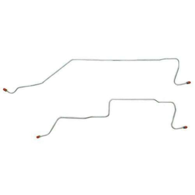 t 2005-07 Chevrolet Silverado 1500 Rear Axle Brake Lines w/o Quadrasteer TRA0005OM Fine Lines