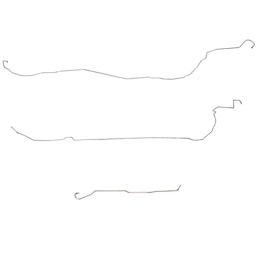 Brake Line for 2005-2007 Saturn Ion Intermediate No ABS stainless steel