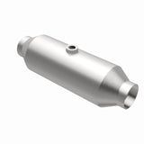 MagnaFlow universal catalytic converter 2.5 inch inlet/outlet stainless steel CARB compliant 5451356