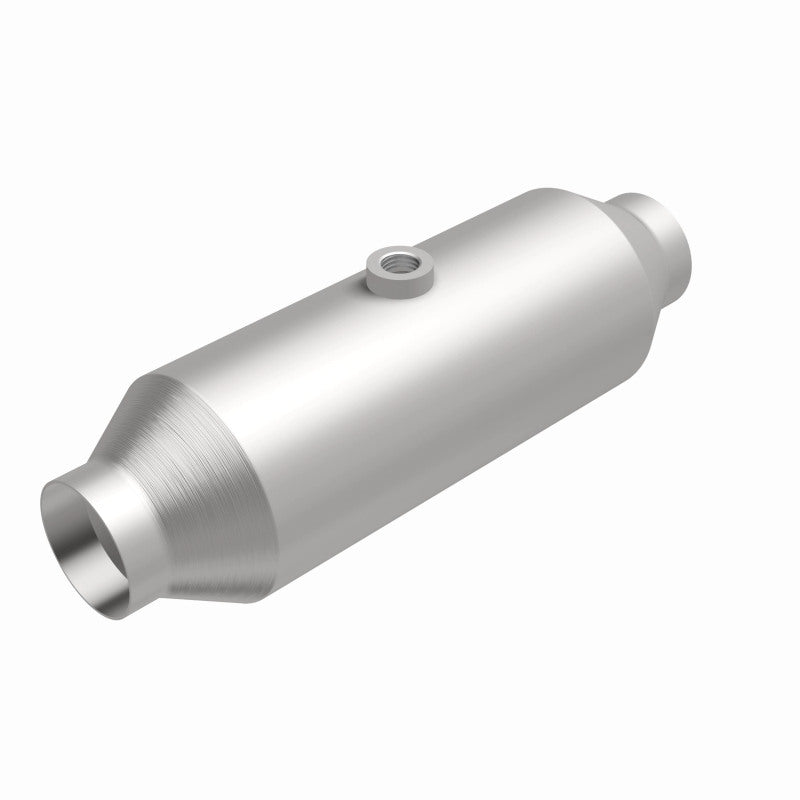 MagnaFlow universal catalytic converter 2.5 inch inlet/outlet stainless steel CARB compliant 5451356