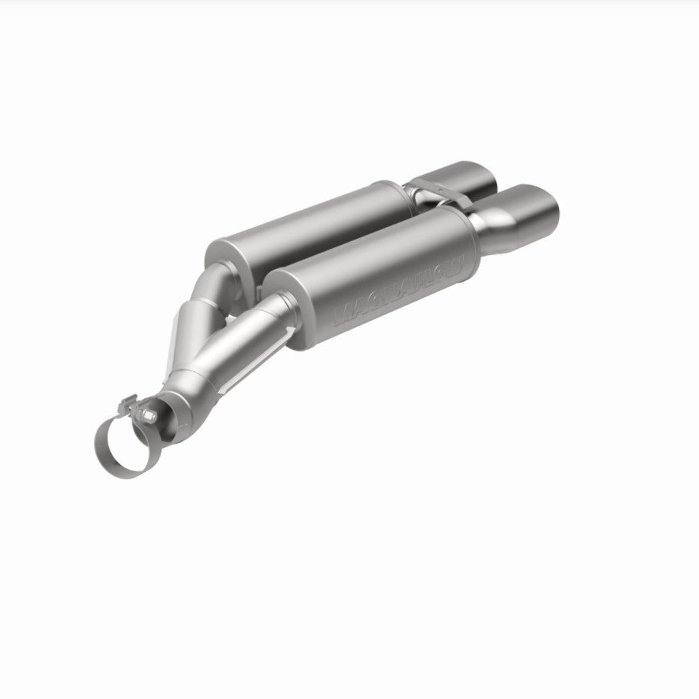 MagnaFlow axle-back exhaust system for 2005-2006 Chrysler stainless steel polished 15054