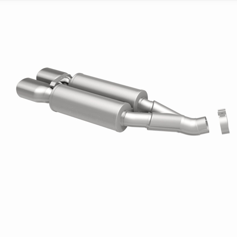MagnaFlow axle-back exhaust system for 2005-2006 Chrysler stainless steel polished 15054