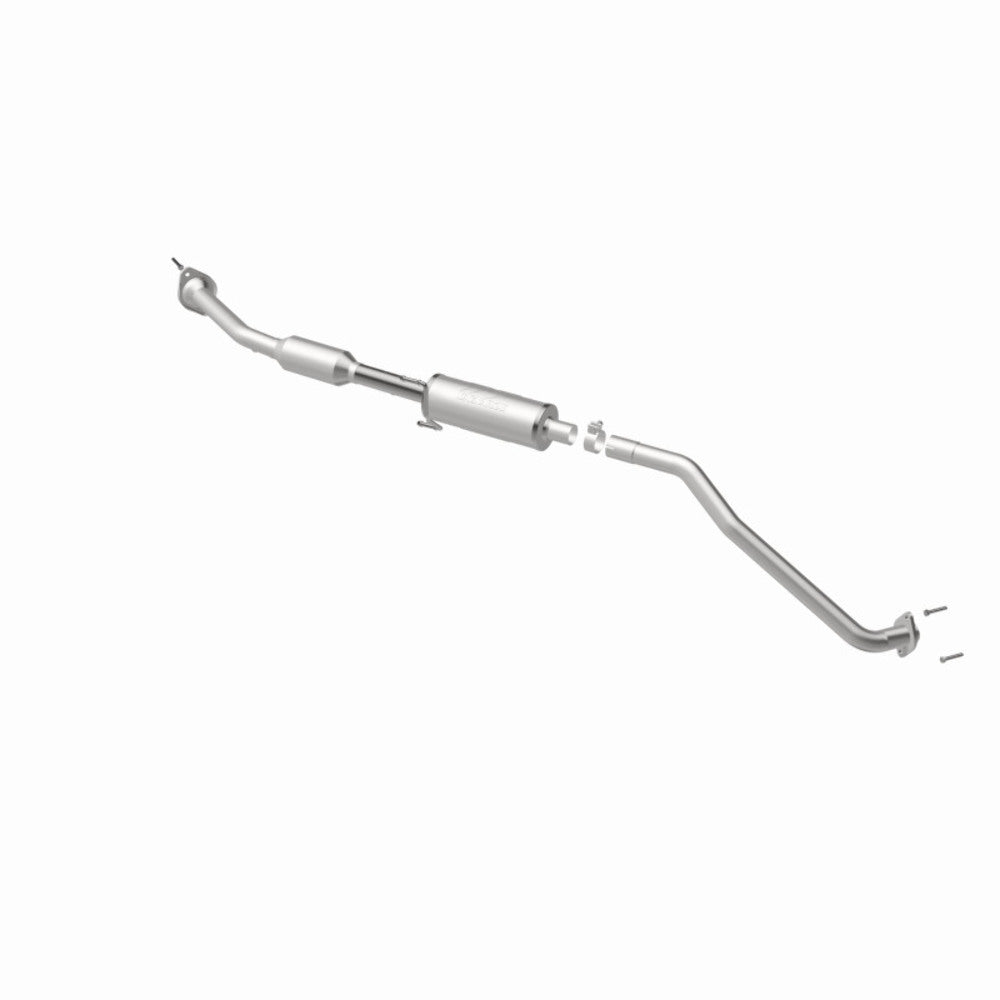 MagnaFlow direct-fit catalytic converter fits 2005-2006 Toyota Corolla, 2003-2006 Toyota Matrix, and more, this and 2005-2006 Corolla stainless steel CARB compliant 52458
