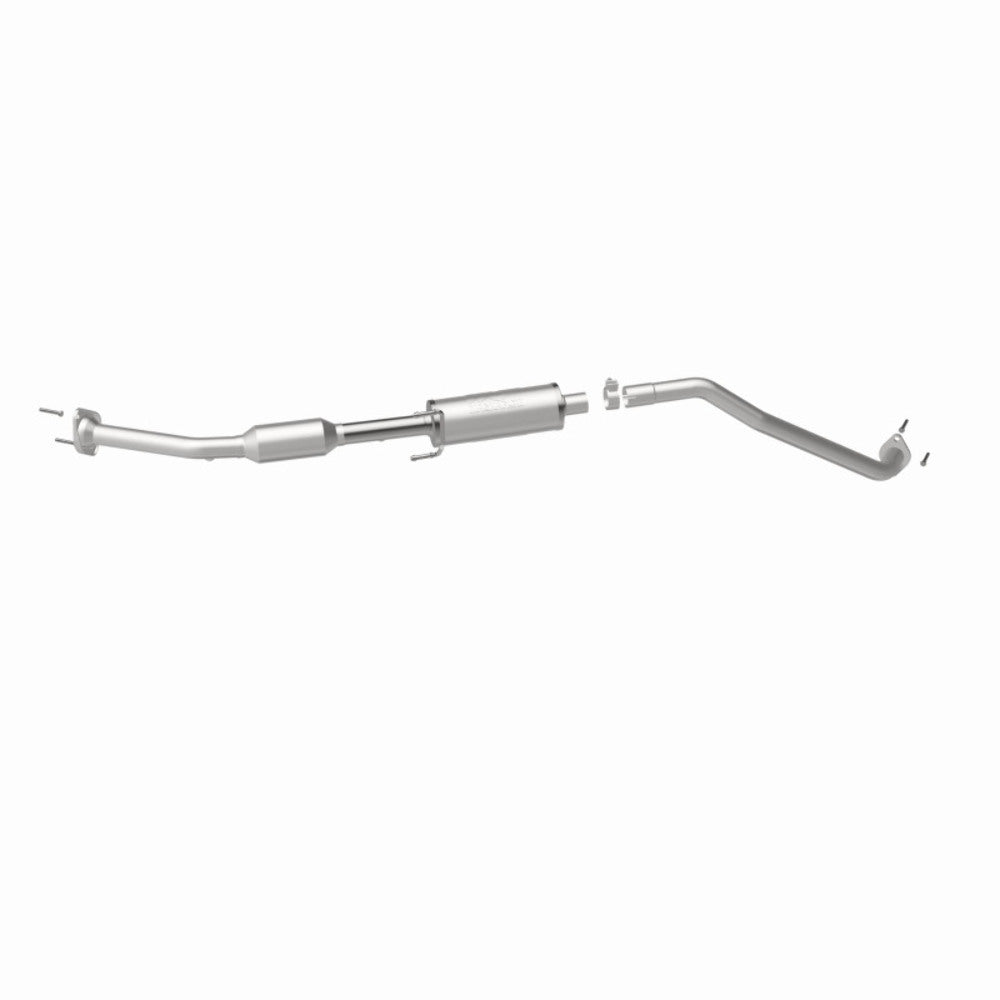 MagnaFlow direct-fit catalytic converter fits 2005-2006 Toyota Corolla, 2003-2006 Toyota Matrix, and more, this and 2005-2006 Corolla stainless steel CARB compliant 52458
