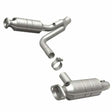 MagnaFlow direct-fit catalytic converter for 2005-2006 Dodge stainless steel Federal EPA compliant OBDII 24398