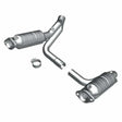 MagnaFlow direct-fit catalytic converter for 2005-2006 Dodge stainless steel CARB compliant 49463