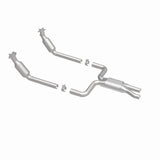 MagnaFlow direct-fit catalytic converter fits 2005-2006 Lincoln LS and 2005 Ford Thunderbird. Hardware is included to eliminate the hassle of working with corroded factory parts an