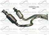 t 2005-2007 Ford F-250 Super Duty Catalytic Converter 19017 Davico Mfg
