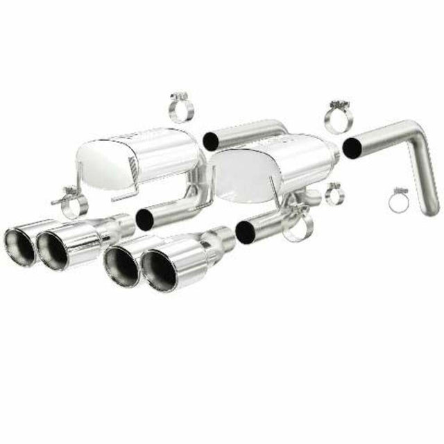 MagnaFlow axle-back exhaust system for 2005-2008 Chevy Corvette stainless steel polished 15886