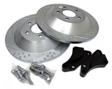 t 2005-2008 Cobalt EradiSpeed1 Disc Brake Rotors Rear 2302061 Baer Brakes