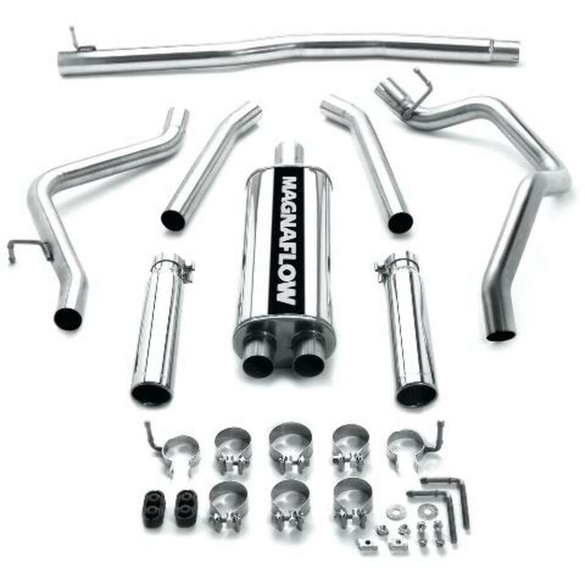 MagnaFlow cat-back exhaust system for 2005-2008 Dodge polished 16622