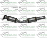 t 2005-2008 Pontiac Vibe Catalytic Converter 19072F Davico Mfg