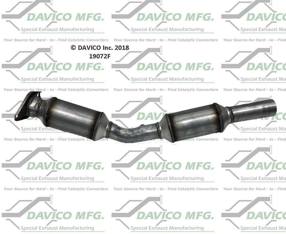 t 2005-2008 Pontiac Vibe Catalytic Converter 19072F Davico Mfg