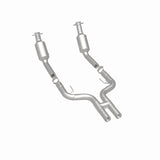 MagnaFlow direct-fit catalytic converter for 2005-2009 Ford Mustang 4.6L stainless steel CARB compliant 5461001