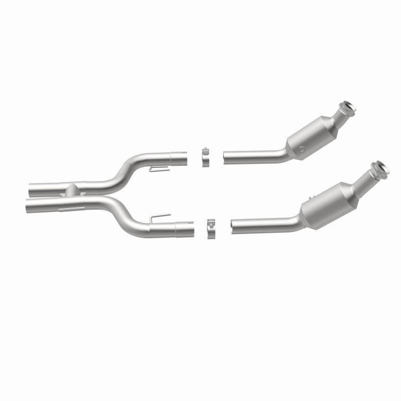 MagnaFlow direct-fit catalytic converter for 2005-2009 Ford Mustang 4.6L stainless steel CARB compliant 5461001