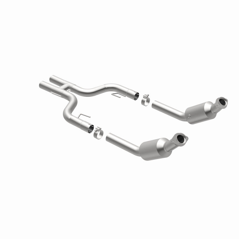 MagnaFlow direct-fit catalytic converter for 2005-2009 Ford Mustang 4.6L stainless steel CARB compliant 5461001