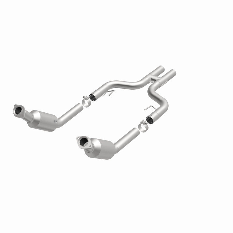 MagnaFlow direct-fit catalytic converter for 2005-2009 Ford Mustang 4.6L stainless steel CARB compliant 5461001