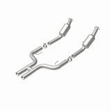 MagnaFlow direct-fit catalytic converter for 2005-2009 Ford Mustang 4.6L stainless steel CARB compliant 5461001