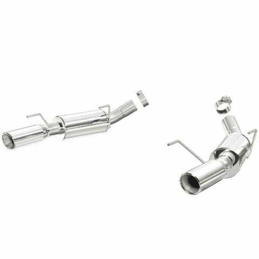MagnaFlow axle-back exhaust system for 2007-2009 Ford Mustang stainless steel polished 16793
