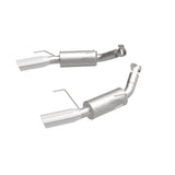 MagnaFlow axle-back exhaust system for 2007-2009 Ford Mustang stainless steel polished 16793