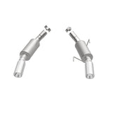 MagnaFlow axle-back exhaust system for 2007-2009 Ford Mustang stainless steel polished 16793