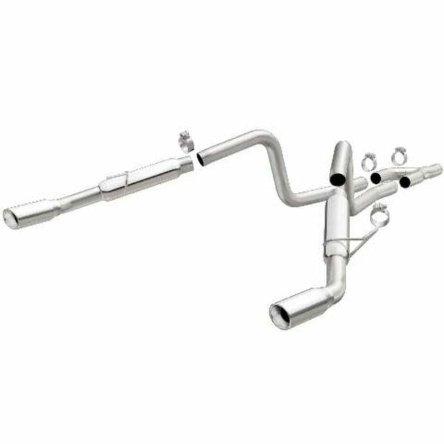 MagnaFlow cat-back exhaust system for 2005-2009 Ford Mustang stainless steel polished 16605